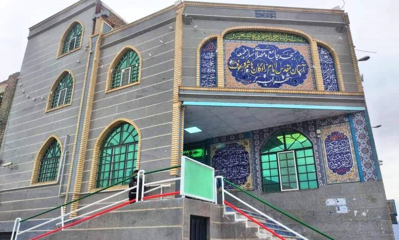 مسجد جامع و مصلی شهر آب‌بر در طارم بازسازی شد