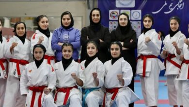درخشش بانوان زنجانی در فینال لیگ برتر کاراته جمهوری اسلامی ایران